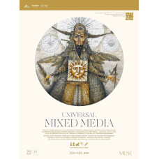Альбом для змішаних технік "MUSE" А3/12арк. /PB-GB-012-085/ склейка, 310г/м2 (4)
