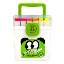 Набір маркерів 24кол. "JO" /BC6101-24/ "Panda" акрил plastic box (1/4/36) Набір маркерів 24кол. "JO" /BC6101-24/ "Panda" акрил plastic box (1/4/36)