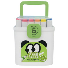 Набір маркерів 36кол. "JO" /BC6101-36/ "Panda" акрил plastic box (1/2/24)