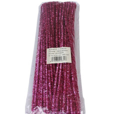 Сінель "Unison" /C30058 pink/ 300 х 6мм, рожевий, з блискітками (100 шт/уп)