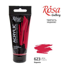 АКРИЛ для декору "ROSA Gallery" /623/ Кармінова, 60мл (1/4)