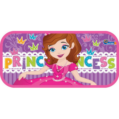 Пенал ланч-бокс "JO" /19164/ 1 відд. "Princess"  23*5*11см  (1/50) 