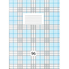 Зошит "Офорт" А4/96арк /КН4496К-С/ Книга канцелярська #, скоба, офсет (5/50)