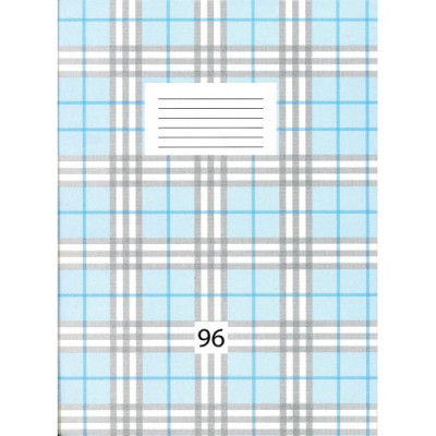 Зошит "Офорт" А4/96арк /КН4496К-С/ Книга канцелярська #, скоба, офсет (5/50)
