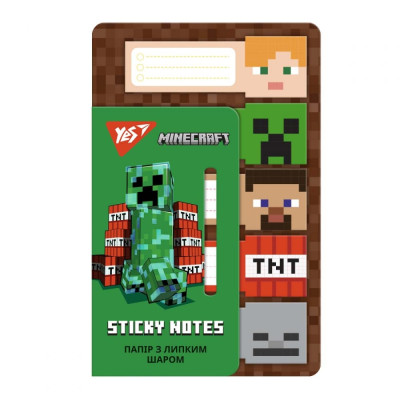 Індекс регістри "Yes" /170323/ "Minecraft" (5диз.*20арк.) (1/12/288)