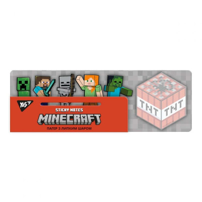 Індекс регістри "Yes" /170324/ "Minecraft" (6диз.*20арк.) (1/12/288)