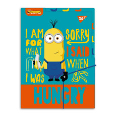 Папка на гумці А4 "Yes" /492101/ "Minions" 3 відділення (1/24/96)