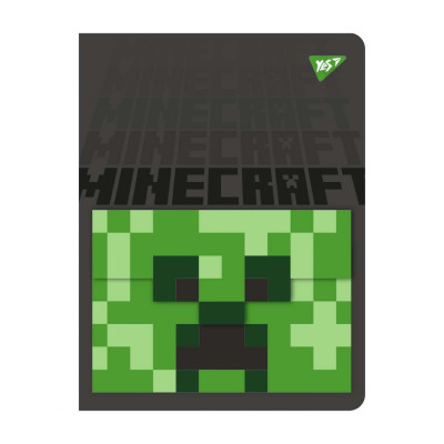 Папка "Yes" 20 файлів A4 /492103/ "Minecraft"  з фронтальною кишенею (1/36/72)