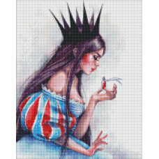 STOCK Алмазна мозаїка "Ідейка" /AMO7418/ "Небезпечна краса" 40*50см, шт