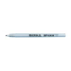 Ручка гелева "Sakura" /XPGB10#50/ Біла 10 BOLD (лінія 0.5mm), Gelly Roll Basic (1/12)