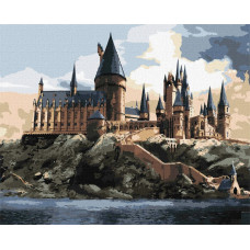 Картина за номерами "Ідейка" /KHO6432/ "Harry Potter: Гоґвортс вдень" 40*50см