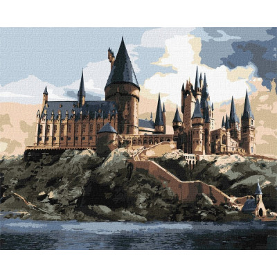 Картина за номерами "Ідейка" /KHO6432/ "Harry Potter: Гоґвортс вдень" 40*50см