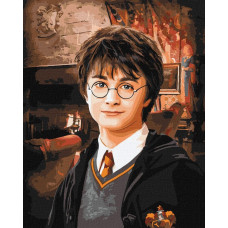 Картина за номерами "Ідейка" /KHO8708/ "Harry Potter: Вітальня Ґрифіндору" 40*50см