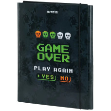 Папка для праці "Kite" /K23-213-02/ А4, "Game over" (1/5/20)