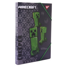 Папка для праці картон на гумці А4 "YES" /500247/ "Minecraft" (1/20)