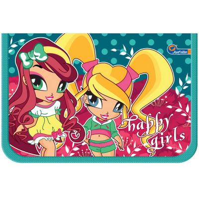 Пенал "JO" /19192/ 1 відд., 2 відв. "Happy girls" (1/72)
