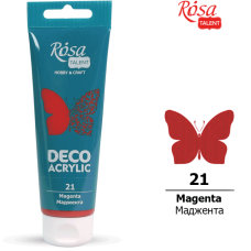 АКРИЛ для декору "ROSA TALENT" /21/ Маджента, матовий 75 мл (1/4)