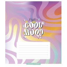 Зошит уч. "Школярик" 24арк.# /3504K/ "Good mood" виб.УФ-лак (дівчинка) (25/200)