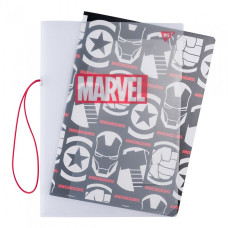 Зошит А4/48 # скоба "YES" /764427/ у пласт. папці з малюнком "MARVEL AVENGERS" (1/40)