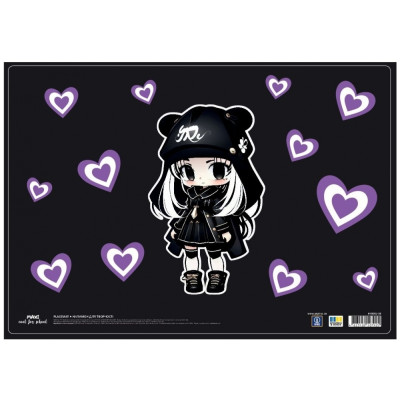 Підкладка настільна "MAXI" /MX69001-08/ "Girls" 27х38,5 см (1/8/160)