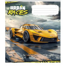 Зошит уч. "Школярик" 48арк.== /3439L/ "Time the urban races" ВД-лак (хлопчик) (10/100)