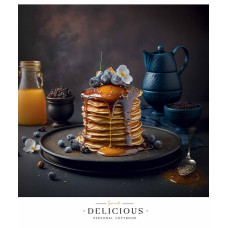 Зошит уч. "Школярик" 96арк.== /3367L/ "Delicious desserts" УФ-лак (дівчинка) (5/50)