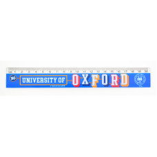 Лінійка 20см пл. "YES" /370434/ "Oxford"(blue) (1/50)
