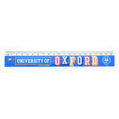 Лінійка 20см пл. "YES" /370434/ "Oxford"(blue) (1/50)