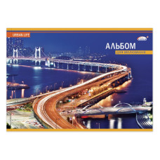 Альбом для малювання "Gold Brisk" А4/30арк. (120г/м.кв.)  AB-32 (12/96) скоба