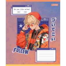 Зошит уч. "1B" 12арк.// /768121/ "Follow Anime" (25/500)