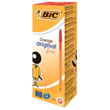 Ручка кулькова "BIC" Orange зі штрих-кодом /8099241/ червона (20/100/1000)