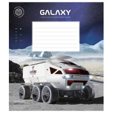 Зошит уч. "Школярик" 12арк.# /3385K/ "Galaxy life" ВД-лак (хлопчик) (30/300)