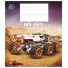 Зошит уч. "Школярик" 12арк.# /3385K/ "Galaxy life" ВД-лак (хлопчик) (30/300)