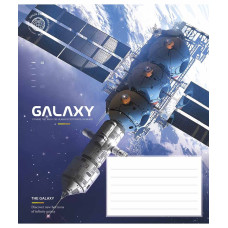 Зошит уч. "Школярик" 12арк.# /3385K/ "Galaxy life" ВД-лак (хлопчик) (30/300)