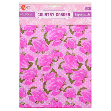 Папір для пакування подарунків та декупажу "Santi" /952517/ Country garden, 2 арк. 40*60 см (1/50/200)