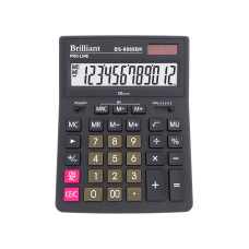 Калькулятор "Brilliant" /BS-8888BK/ настол.12-разр,2 пам.205*155