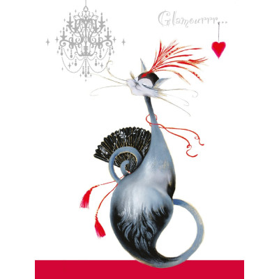 Папка-швидкозшивач А4 "Leo" /490737/ L5911 "Glamour cats" (1/20/120)