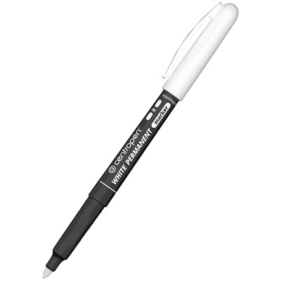Маркер "Centropen" /2687/11/  Permanent White 2687 1-2,5 мм білий (10/200)