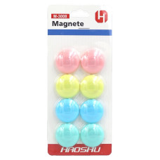 Магніти "JO" /DSCN0786/ "Simple" 3см, 8шт., блістер (1/400)