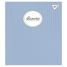 Зошит уч. "YES" 18арк.== /766831/ "Geometric" мат. ВДЛ+ УФ-спл+Pantone Gold (10/200)