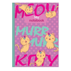 Блокнот А6/176арк. "Рюкзачок" /ТП-10/ «FUNNY PETS», тв. лам.обкл., # 60г/м2, мікс (1/10)