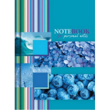 Блокнот А6/176арк. "Рюкзачок" /ТП-10/ «NOTEBOOK FOR NOTES», тв. лам.обкл., # 60г/м2, мікс (1/10)