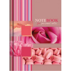 Блокнот А6/176арк. "Рюкзачок" /ТП-10/ «NOTEBOOK FOR NOTES», тв. лам.обкл., # 60г/м2, мікс (1/10)
