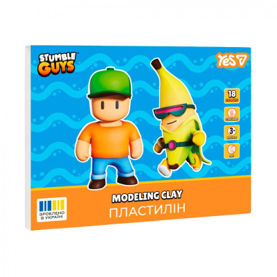 Пластилін 18 кол. 360г "Yes" /540710/ Stumble Guys (1/14)