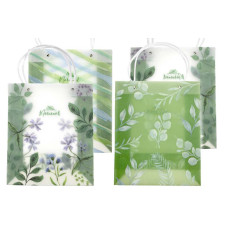 Пакет подарунковий 26,8*32*9,8см "WB" /JL-LPD0036(L)/ з фольгою Natural (12)