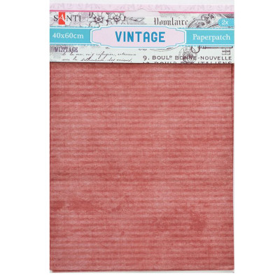 Папір для пакування подарунків та декупажу "Santi" /952487/ Vintage, 2 арк. 40*60 см (1/50/200)
