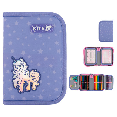 Пенал "Kite" /LP25-622H/ 1 від., 2 відв., з наповненням 622H My Little Pony (1/42)