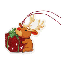 Картки вітальні новорічні /Я02306_934/ Angel Gifts 10*10см; (12шт у пач.); 6 дизанів (1/12)