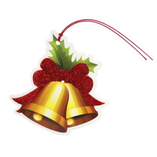 Картки вітальні новорічні /Я02306_934/ Angel Gifts 10*10см; (12шт у пач.); 6 дизанів (1/12)