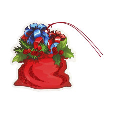 Картки вітальні новорічні /Я02306_934/ Angel Gifts 10*10см; (12шт у пач.); 6 дизанів (1/12)
